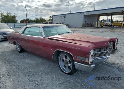 1966 Cadillac Deville z USA, uszkodzony, nr VIN 6250029